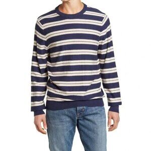 14TH & UNION STRIPED CREW NECK SWEATER XL NWT